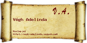 Végh Adelinda névjegykártya